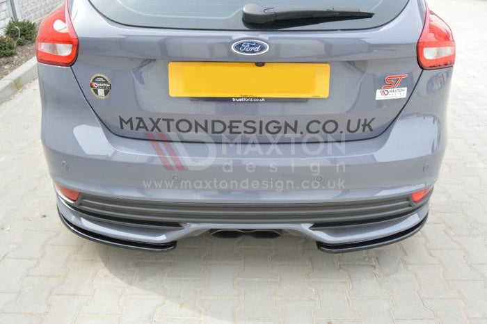 Maxton Design - REAR SIDE SPLITTERS FORD FOCUS 3 ST (FACELIFT)