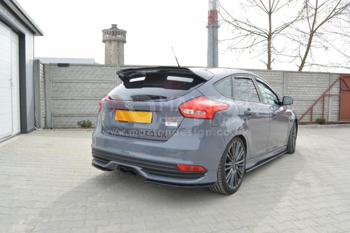 Maxton Design - REAR SIDE SPLITTERS FORD FOCUS 3 ST (FACELIFT)