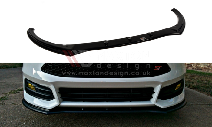 Maxton Design - FRONT SPLITTER V.1 FOCUS ST MK3 FACELIFT MODEL