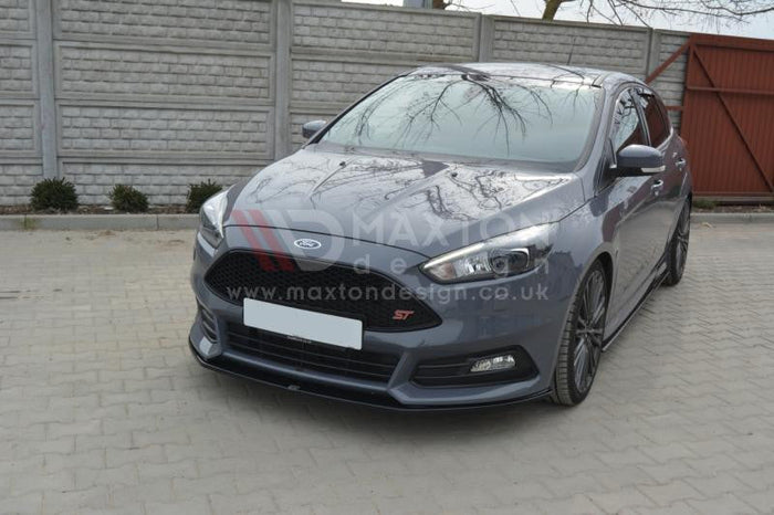 Maxton Design - FRONT SPLITTER V.2 FOCUS ST MK3 FACELIFT