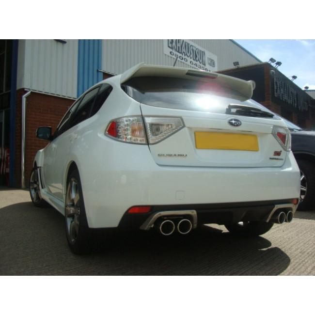 Subaru Impreza STI Turbo Hatchback (08-11) Cat Back Performance Exhaust – Cobra Sport