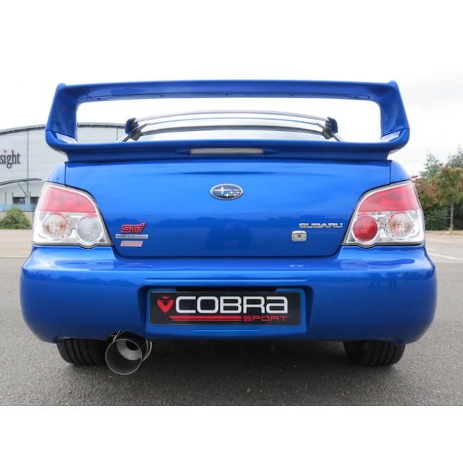 Subaru Impreza WRX/STI Turbo (01-07) 3" Race Turbo Back Performance Exhaust – Cobra Sport