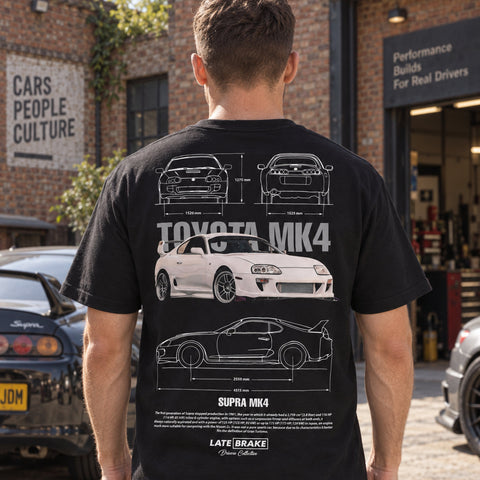 Supra Mk4 (WHT) Drivers Collective T-Shirt