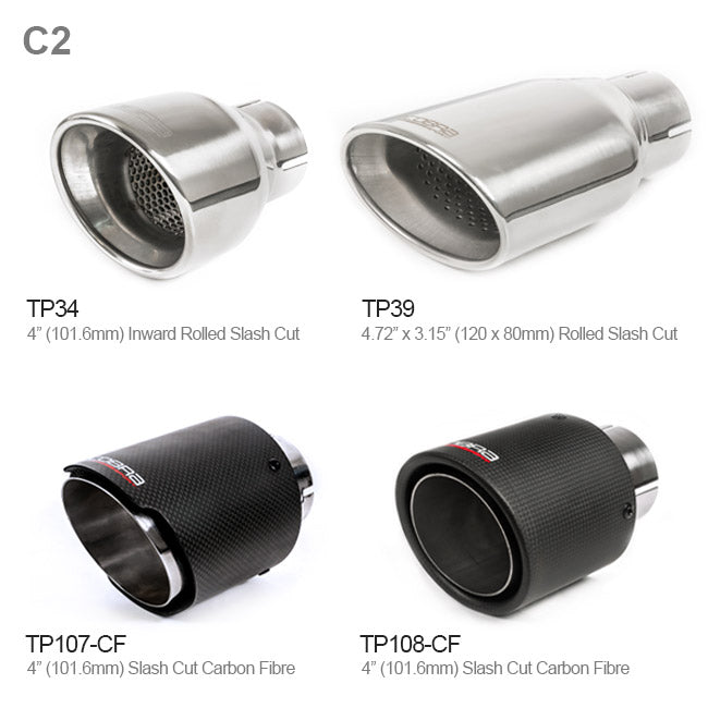 Cobra Exhausts - Vauxhall Corsa E 1.2 N/A (15-19) Rear Box Section Performance Exhaust | Car Enhancements UK