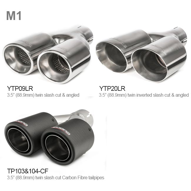 Cobra Exhausts - BMW 330e Touring (G21) (19>) Non-Valved Venom Quad Exit Rear Axle Back M3 Style Performance Exhaust | Car Enhancements UK