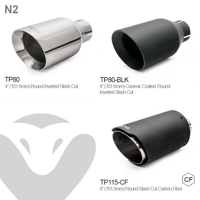 Cobra Exhausts - Abarth 595 Venom Rear Axle Back Performance Exhaust | Car Enhancements UK