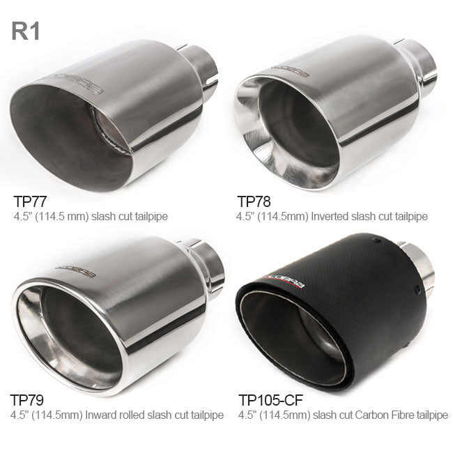 Cobra Exhausts - VW Golf GTI (Mk8) 2.0 TSI (20>) Box Delete Race GPF Back Performance Exhaust | Car Enhancements UK