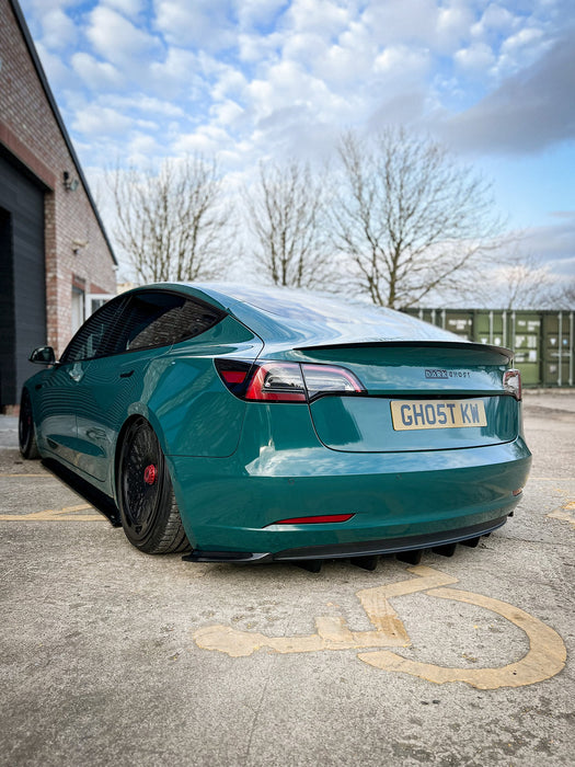 Triple R Composites - Tesla Model 3 - Side Skirt Splitters