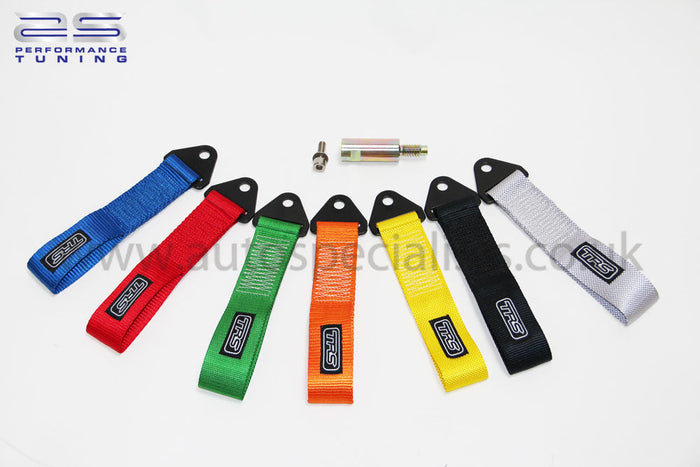 Fiesta MK8 Race Tow Strap kit - available in 7 colours - Car Enhancements UK