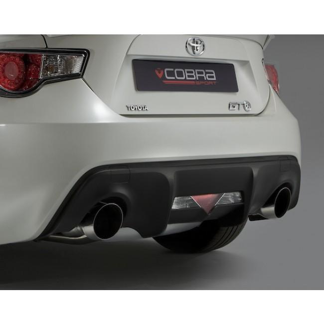 Toyota GT86 (12-21) Cat Back Performance Exhaust – Cobra Sport