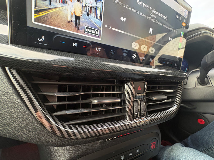 Carbon Fibre Look Air Vent Trim for MK4 / MK4.5 Focus - Sync 4 Models Only | CEUK