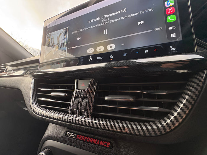 Carbon Fibre Look Air Vent Trim for MK4 / MK4.5 Focus - Sync 4 Models Only | CEUK