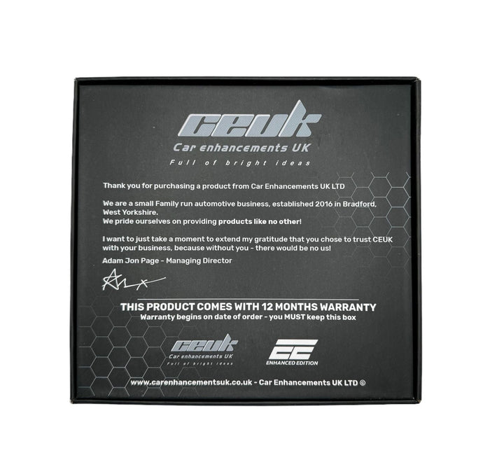 H7 LED Bulb V3 – CEUK Enhanced Edition | 6000K Ice White + Tint Kit | 12,000Lm (477 / PX26d)