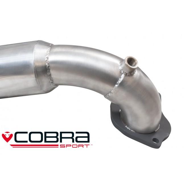 Cobra Exhausts - Vauxhall Astra J VXR (12-19) Front Pipe & Primary Sports Cat / De-Cat Exhaust | Car Enhancements UK