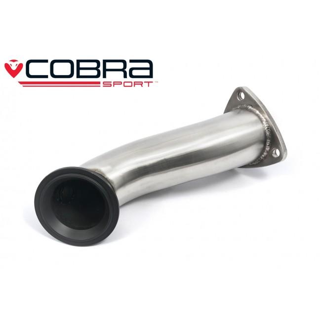 Cobra Exhausts - Vauxhall Corsa D 1.6 SRI (10-14) Pre-Cat & Sports Cat / De-Cat Second Pipe Performance Exhaust | Car Enhancements UK
