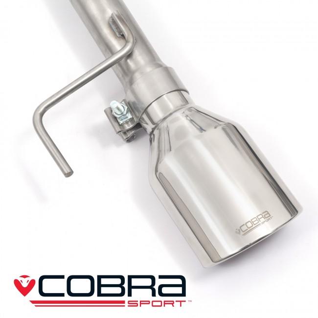 Cobra Exhausts - Vauxhall Corsa D 1.2 & 1.4 (07-14) Venom Box Delete Rear Performance Exhaust | Car Enhancements UK