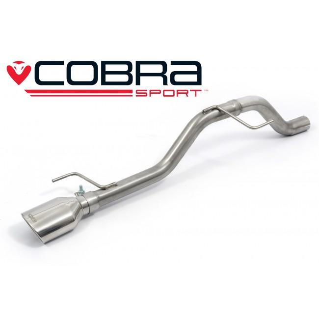 Cobra Exhausts - Vauxhall Corsa D 1.2 & 1.4 (07-14) Venom Box Delete Rear Performance Exhaust | Car Enhancements UK