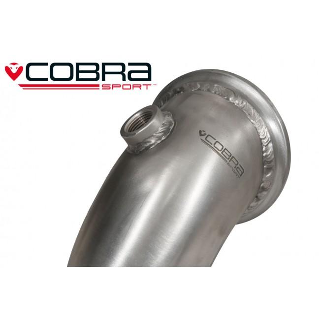 Cobra Exhausts - Vauxhall Corsa E VXR (15-18) Front Pipe Sports Cat / De-Cat Performance Exhaust | Car Enhancements UK