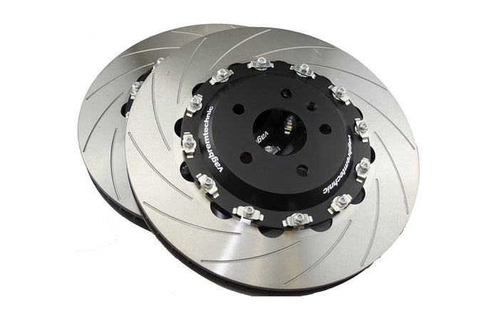 Vagbremtechnic Front Disc Installation Kit - 2 Piece 362x32mm to suit 8 Pot Brembo Caliper - Audi A3 8P