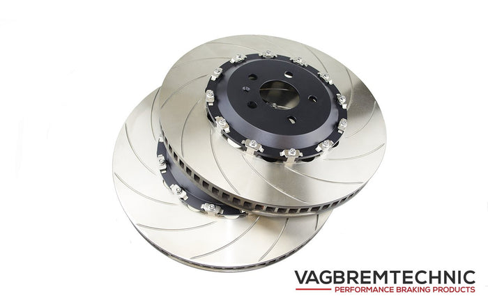 Vagbremtechnic Direct Replacement 2-Piece Front Brake Discs - Audi RS6 (C6)