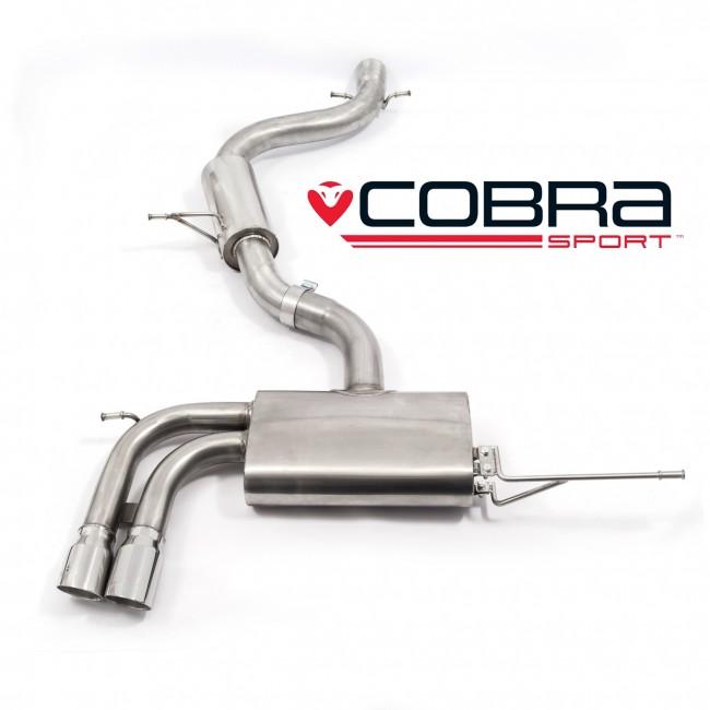 Cobra Exhausts - VW Golf GTI (Mk5) 2.0 T FSI (1K) (04-09) Cat Back Performance Exhaust | Car Enhancements UK