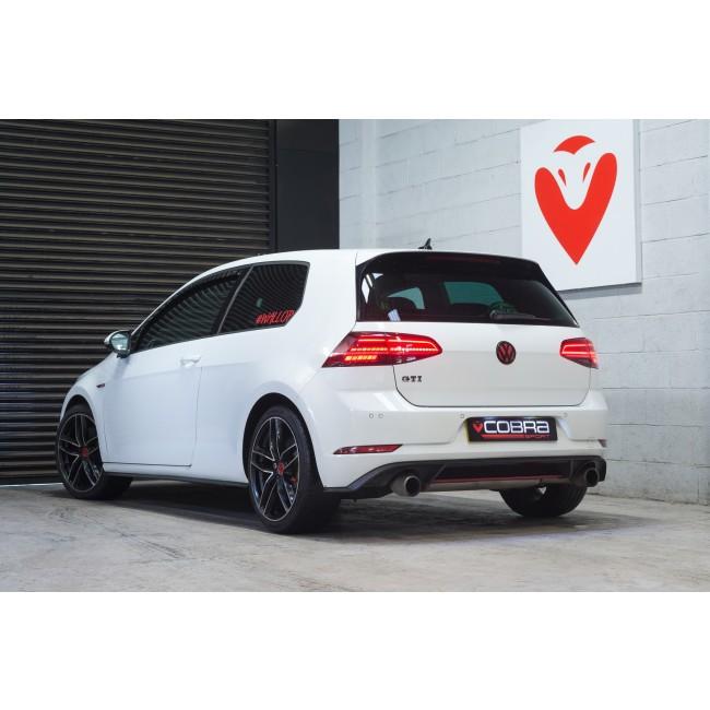 Cobra Exhausts - VW Golf GTI (Mk7) 2.0 TSI (5G) (12-17) Resonator Delete Performance Exhaust | Car Enhancements UK