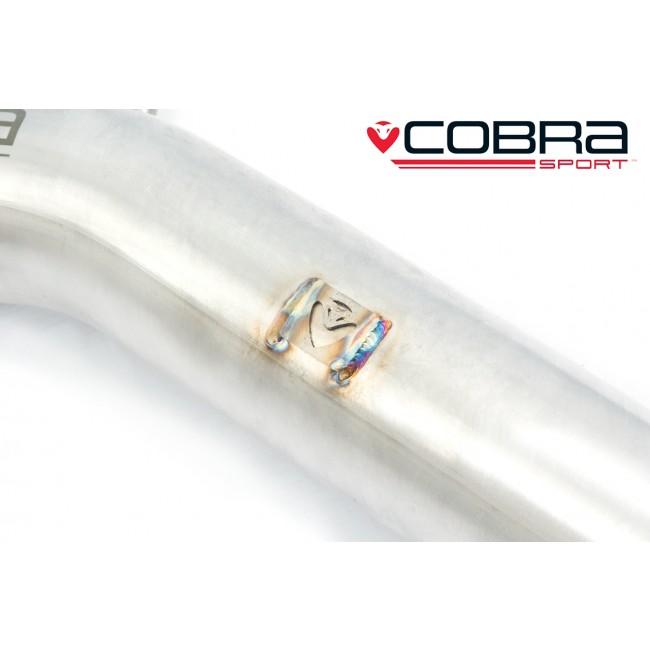 Cobra Exhausts - VW Golf GTI (Mk7) 2.0 TSI (5G) (12-17) Resonator Delete Performance Exhaust | Car Enhancements UK