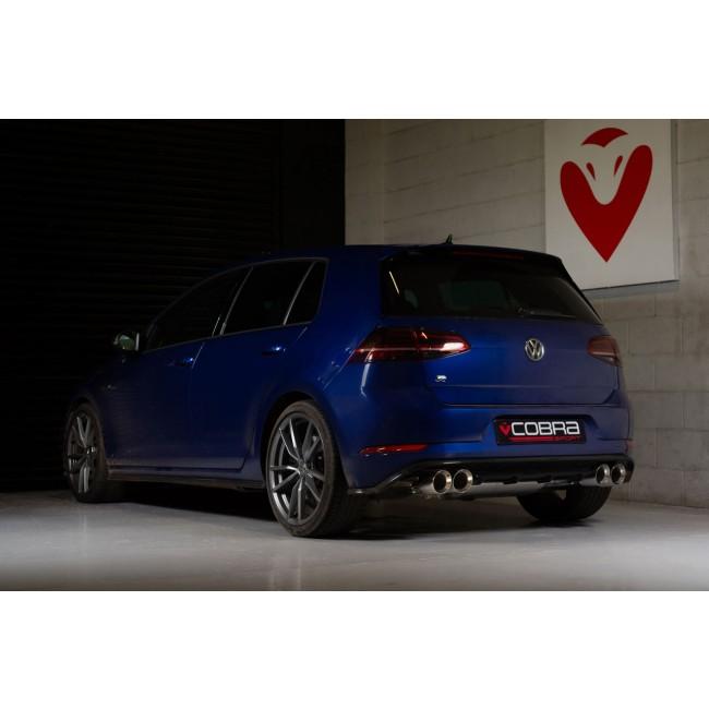Cobra Exhausts - VW Golf R (Mk7.5) 2.0 TSI (5G) (18-20) Cat Back Performance Exhaust | Car Enhancements UK