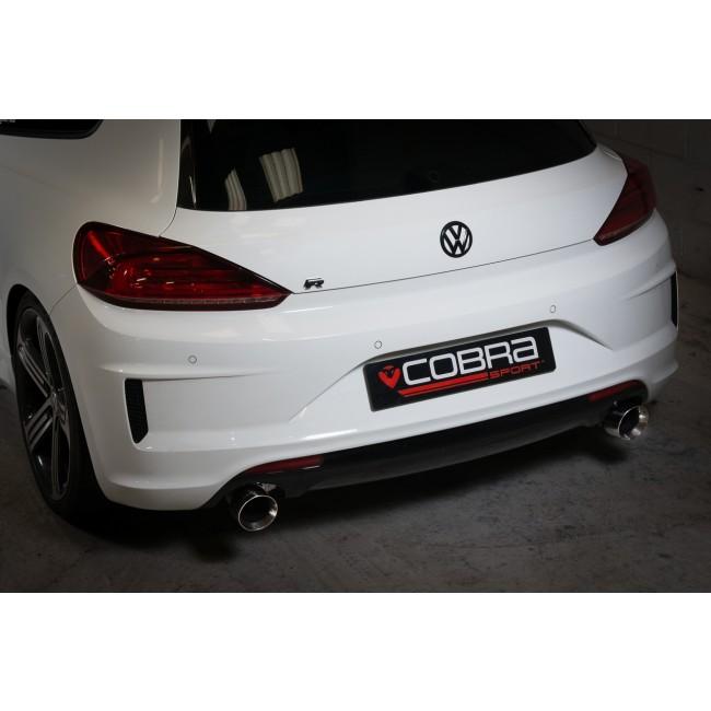 Cobra Exhausts - VW Scirocco R 2.0 TSI (09-18) Venom Box Delete Race Turbo Back Performance Exhaust | Car Enhancements UK
