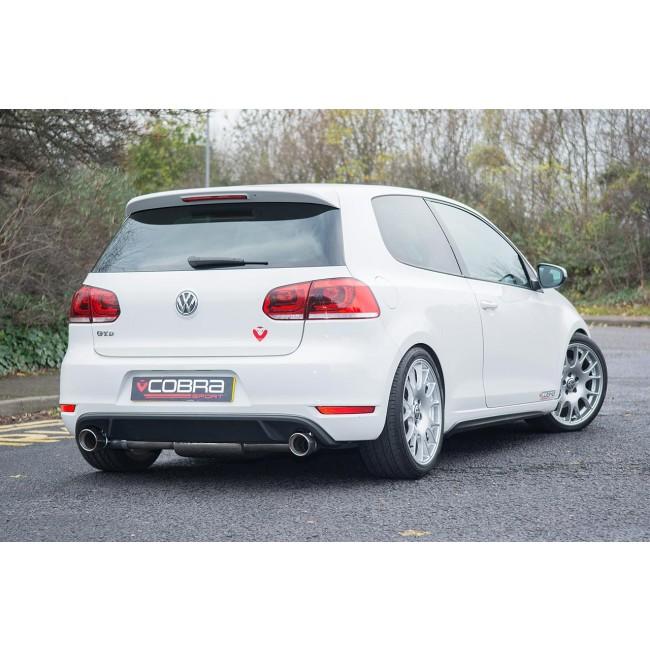 Cobra Exhausts - VW Golf GTD (Mk6) 2.0 TDI (5K) (09-13) GTI Style Cat Back Performance Exhaust | Car Enhancements UK