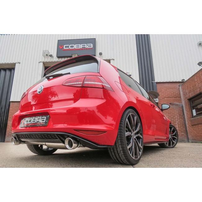 Cobra Exhausts - VW Golf GTI (Mk7) 2.0 TSI (5G) (12-17) Turbo Back Performance Exhaust | Car Enhancements UK
