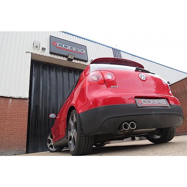 Cobra Exhausts - VW Golf GTI (Mk5) 2.0 T FSI (1K) (04-09) Cat Back Performance Exhaust | Car Enhancements UK