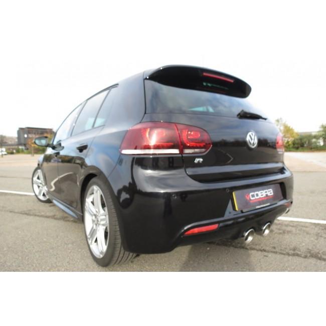 Cobra Exhausts - VW Golf R (Mk6) 2.0 TSI (5K) (09-12) Cat Back Performance Exhaust | Car Enhancements UK