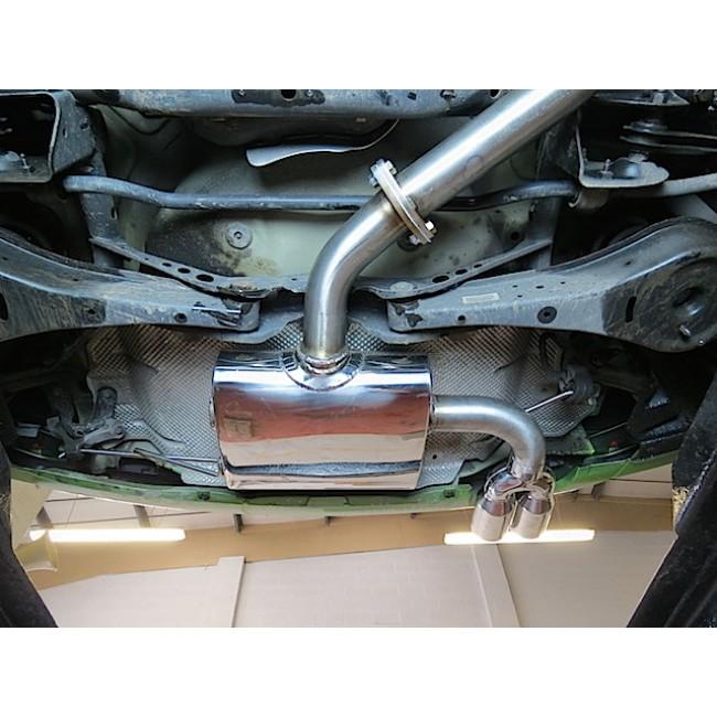 Cobra Exhausts - Audi A3 (8P) 2.0 TDI 170PS (2WD) (3 Door) Twin Tip Cat Back Performance Exhaust | Car Enhancements UK