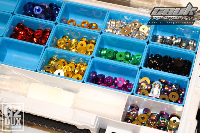 Ford Focus MK1 - Engine Bay Dress-Up Kit – Anodised Washers | CEUK