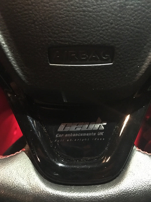 CEUK Steering Wheel Gel Badge for MK7 Fiesta – Black & Chrome