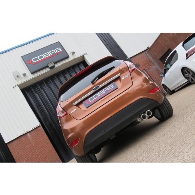 Ford Fiesta (MK7) Zetec 1.0L Eco-Boost Cat Back Performance Exhaust – Cobra Sport