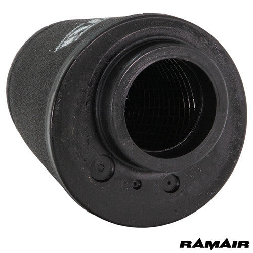 CC-250-4 Offset 60mm ID Neck Polymer Base Neck Cone Air Filter - RAMAIR