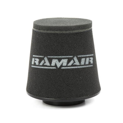RamAir ProRam Universal Motorsport Rubber Neck Cone Air Filter - 76mm Neck  ID