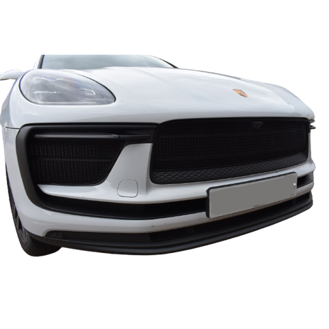 Porsche Macan Base 2021 Facelift / 2022 With Driving Camera - Front Grille Set - Zunsport