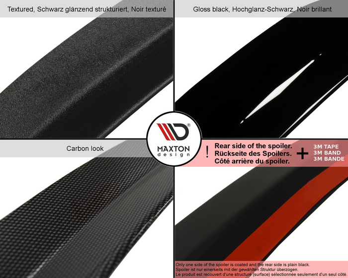 Ford Focus ST-Line Mk4 Spoiler CAP V.2 - Maxton Design