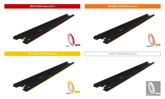 Ford Fiesta ST / ST-Line Mk8 Side Skirts Diffusers V.2 + Flaps - Maxton Design