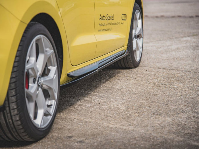 Audi A1 S-line GB (2018-) Side Skirts Splitters - Maxton Design