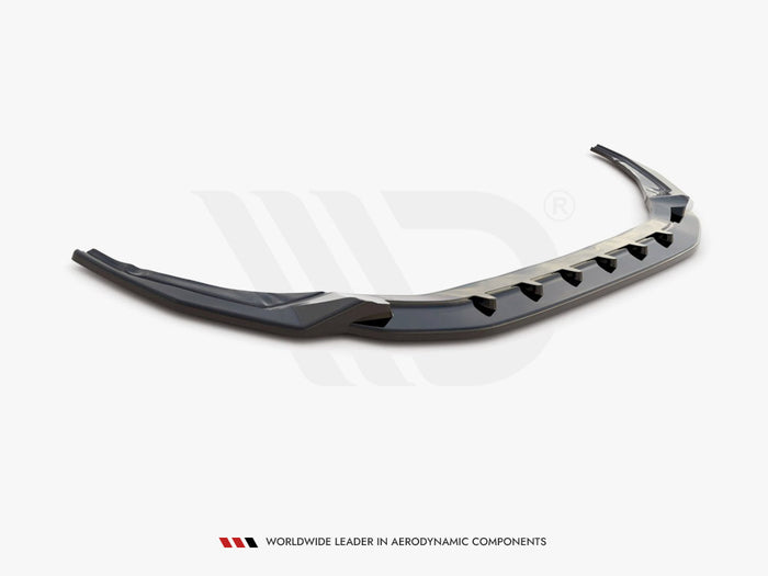 Audi S3 / A3 S-line 8Y (2020-) Front Splitter V.2 - Maxton Design