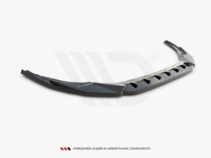 Audi S3 / A3 S-line 8Y (2020-) Front Splitter V.3 - Maxton Design