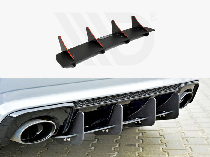 Audi RS3 8VA Sportback Pre-facelift (2015-2016) Rear Diffuser - Maxton Design