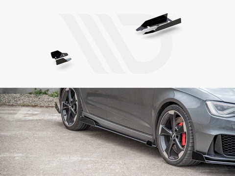 Audi RS3 8V Sportback (2015-2016) Side Skirt Flaps - Maxton Design