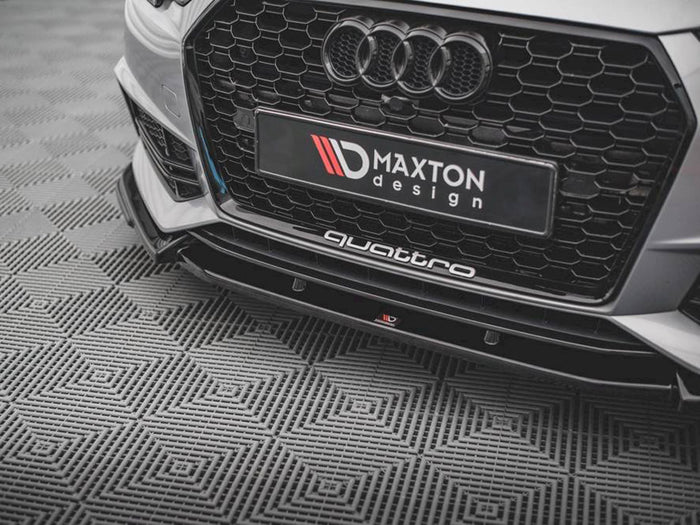 Audi S4 / A4 S-line B9 (2015-2019) Front Splitter V.3 - Maxton Design
