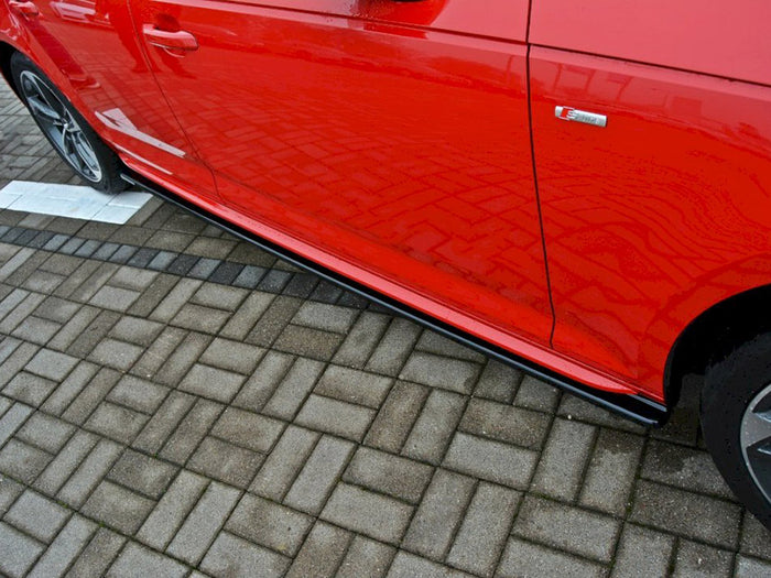 Audi S4/ A4 B9 S-line Side Skirts Diffusers - Maxton Design