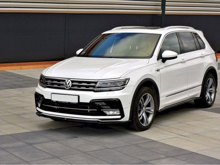 VW Tiguan MK 2 R-line (2015-2019) Front Splitter V.1 - Maxton Design